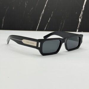 NEW SL 660 001 SAINT LAURENT SQUARE UNISEX SUNGLASSES SL660 001 SAINT LAURENT